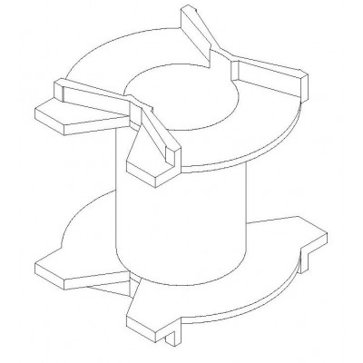 PQ-3512/PQ35 PQ35工字型骨架 無PIN