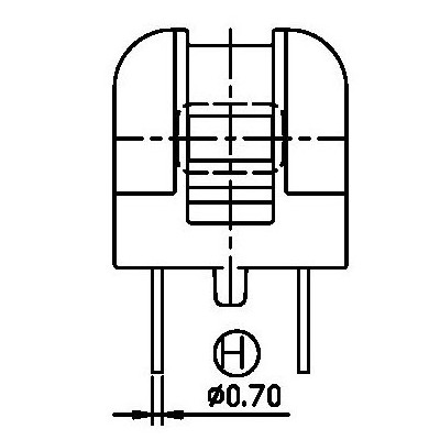 RH-UU-1019/UU-10臥式 四槽(2+2PIN)