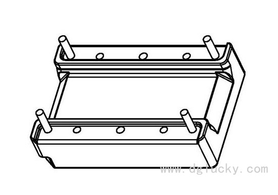 LK-B191-1/電感骨架(7+7PIN)