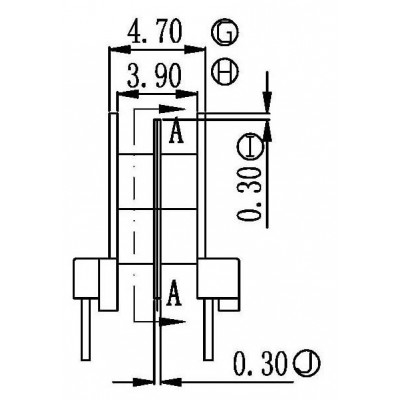 EC-11.5-1/EC-11.5臥式(2+2PIN)