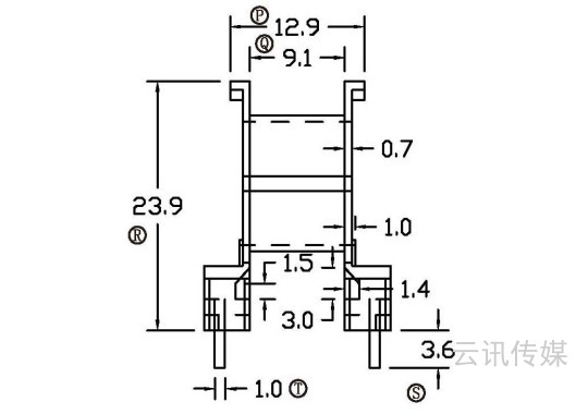 CF-2202/QPR22臥式(3+3)PIN