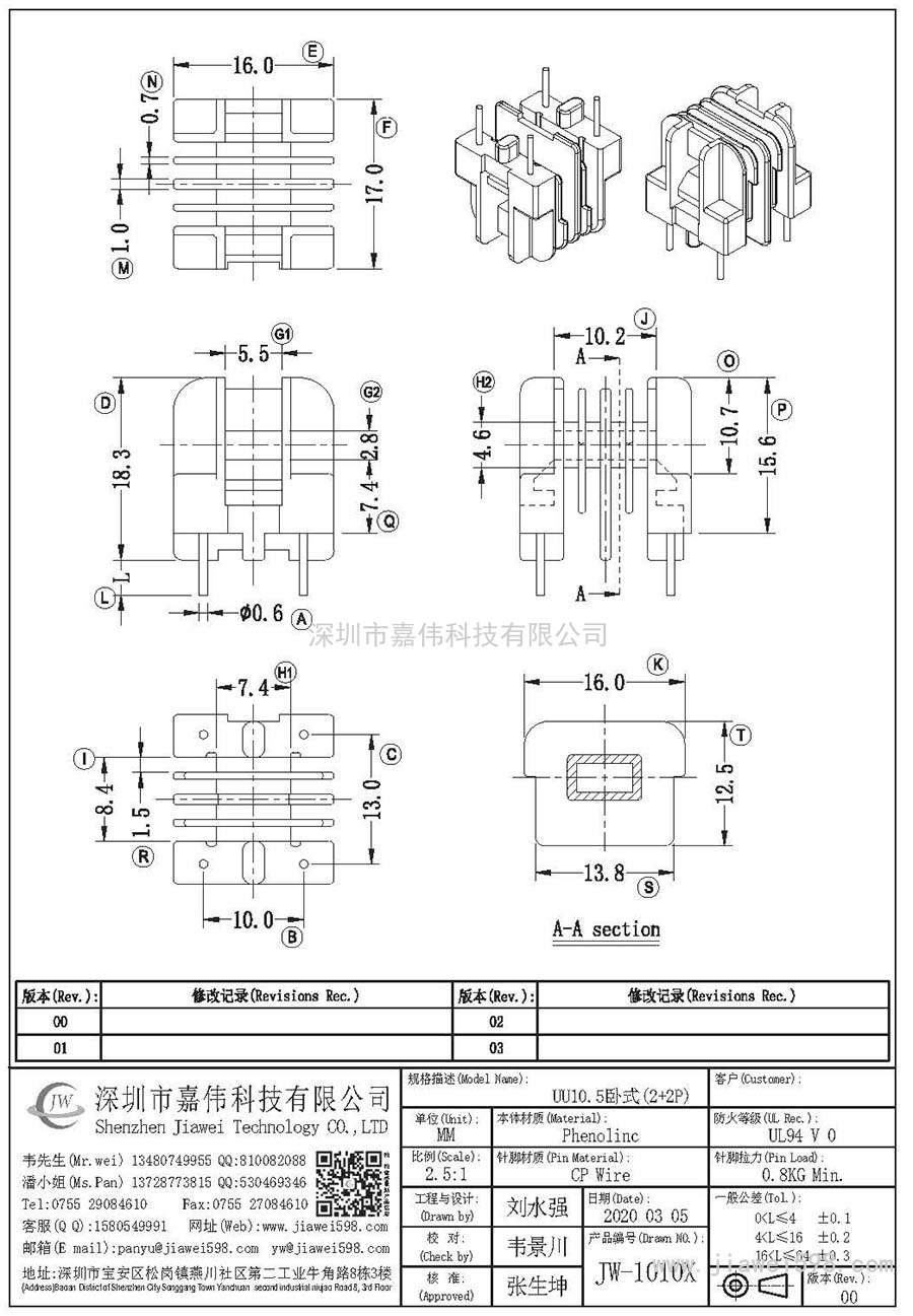 JW-1010X/UU10.5臥式(2+2P)