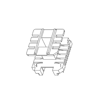 EI60（6+6)P立式單槽EI-6001