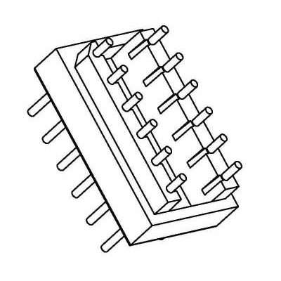 SYW-1201/DIP 12PIN底座