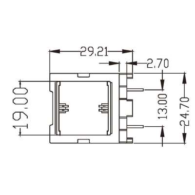 FY-2401/ET-2401底座(2+2)PIN