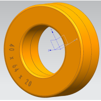 GC-CASE002/CASE  (T40*64*20 非晶體磁環(huán)護套外殼) 37*68.2*24.5mm  PA66