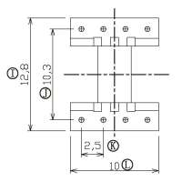 EE-1001/EE-10臥式(4+4PIN)