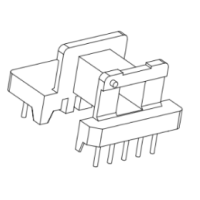 HXB-EE1912 EE19安規臥式5+4針