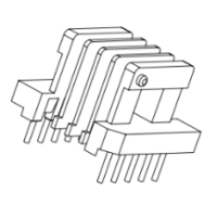 HXB-EE1918 EE19四槽臥式5+5針