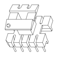 HXE-EE19 EE19 立式5+5針排距12.9