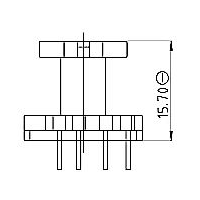 HXL-EE2210 EE22 EE2211加寬安規立式5+4針