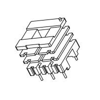 HXW-EI2503 EE25 三槽立式3+3針