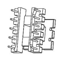 HXX-EE2504-1 EE25 立式5+6針