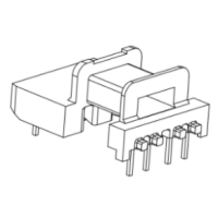 HXB- EM1518 EM15直插安規臥式4+2針