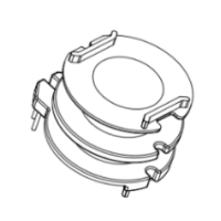 HXB-RM1014 RM10 雙槽立式6+0針