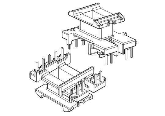 SR-EE-2220/EE-22立式(5+4)PIN