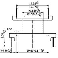 DJ-2806/POT-2816立式(5+5PIN)