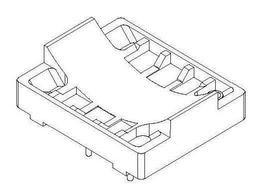 金達(dá)成-BASE-050 BASE(2+2PIN)針徑Φ1.2腳距12.5排距25.5