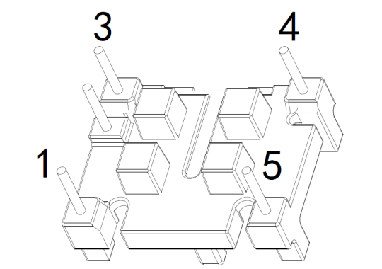 SQ-1515(2+3)PIN  17.0*13.0*9.2